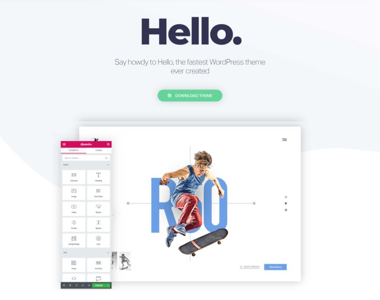 Hola tema de WordPress