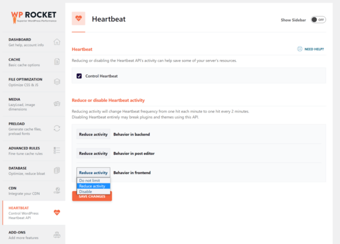 Controllo del battito cardiaco