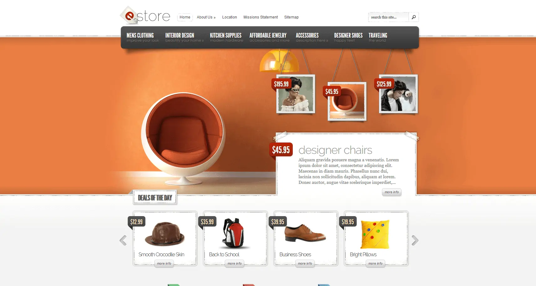 Tema WordPress per l'e-commerce