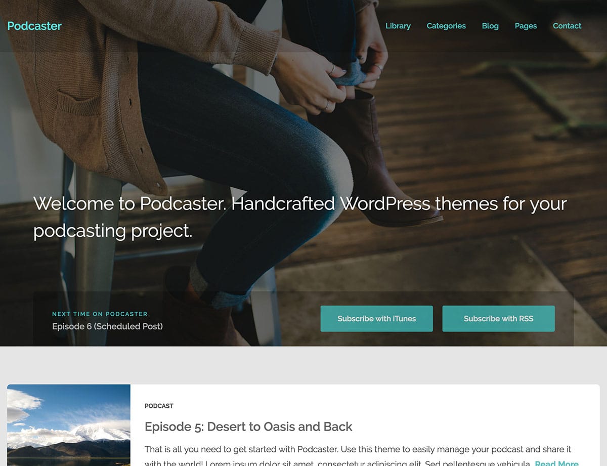 Podcaster-WordPress-Motyw