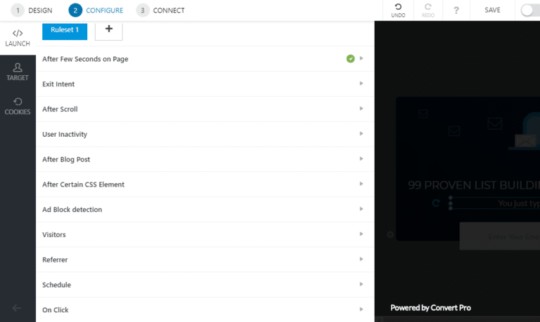 ทริกเกอร์ convertpro