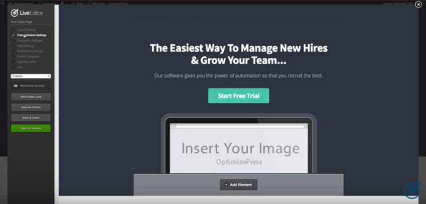 Optymalizuj edytor na żywo