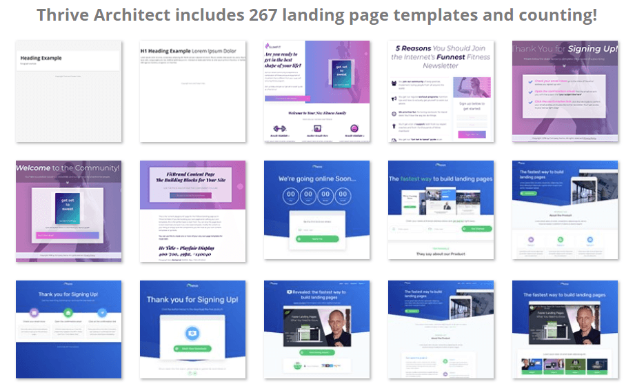 rozwijać szablony architekta