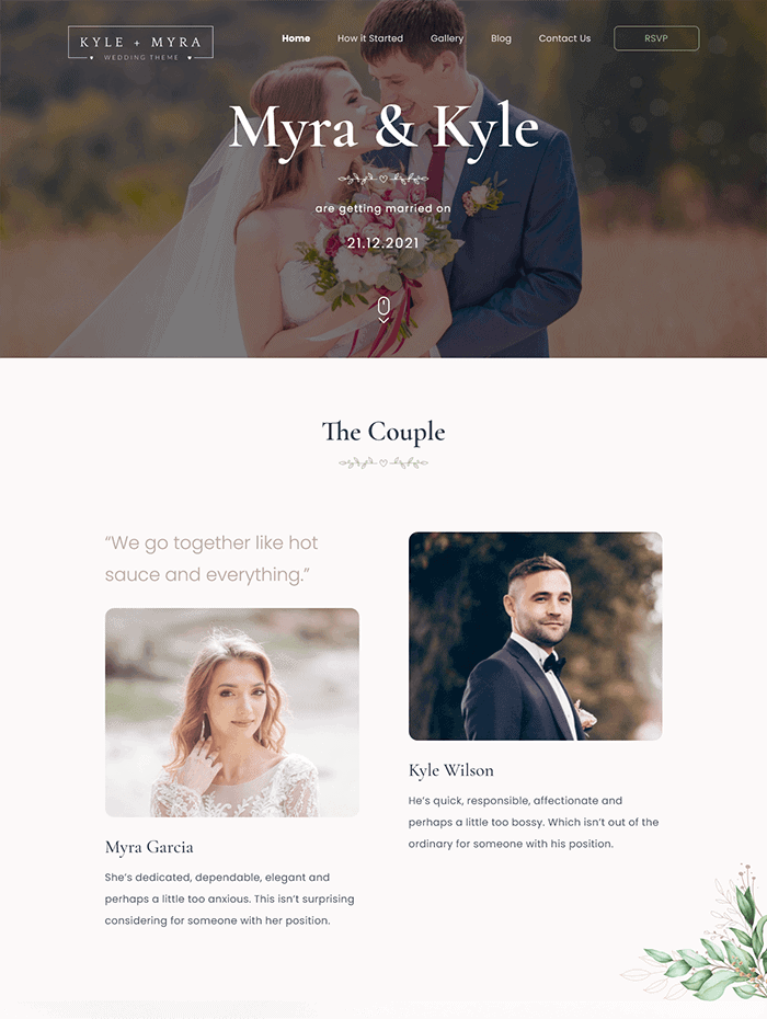 Ślub tematyczny Rishi