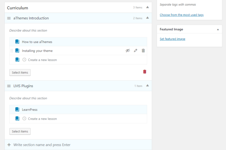 LearnPress 课程生成器