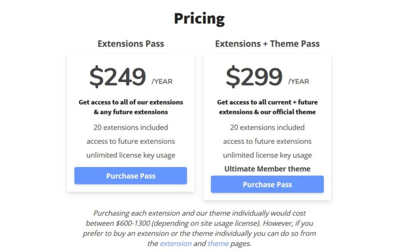 Ultimative Preise für Mitglieder