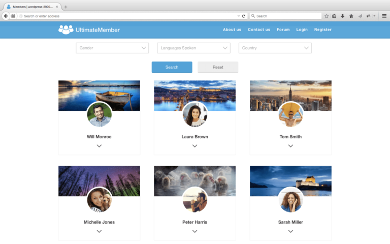 Ultimatives Mitgliederverzeichnis