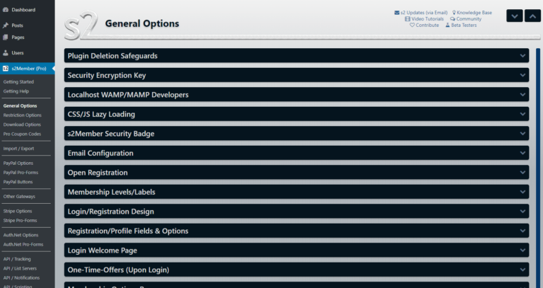 S2 Member-Schnittstelle