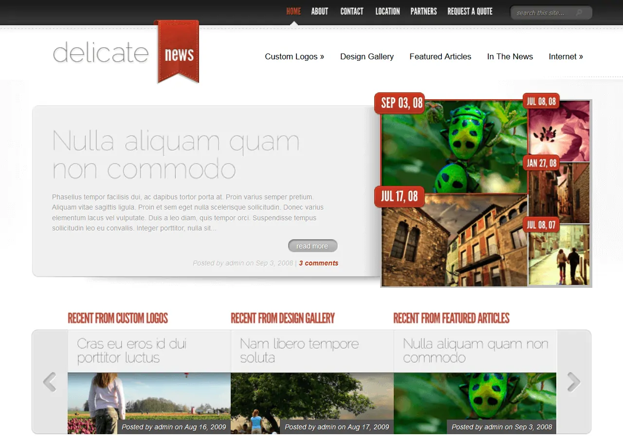 حساسة وورد موضوع مجلة إخبارية