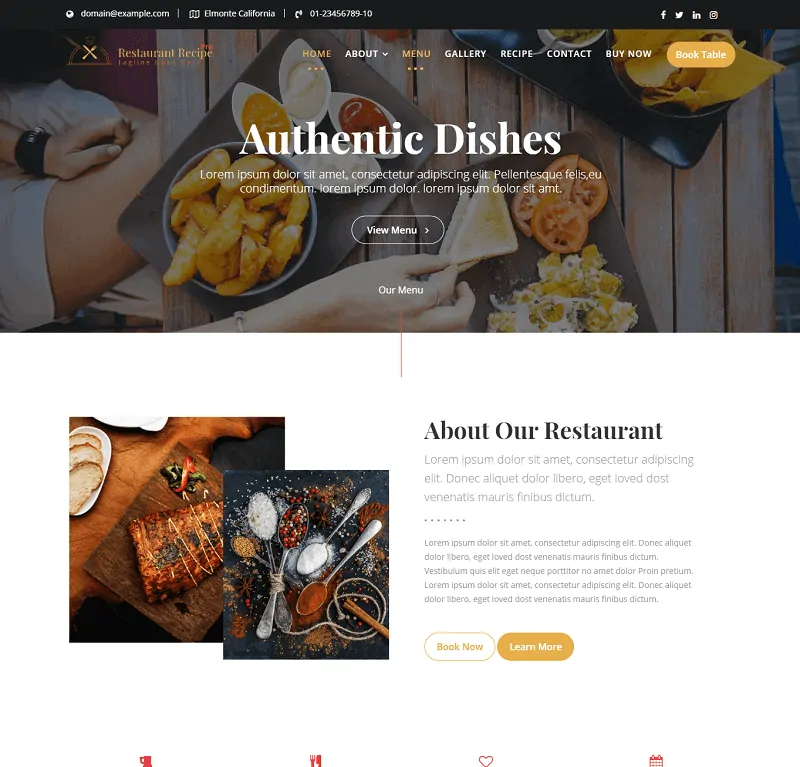 Ristorante Ricetta Pro