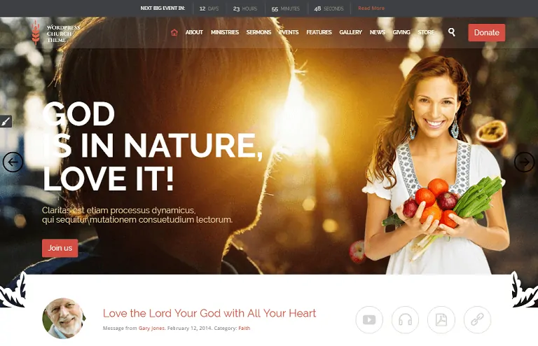 Kirche und Veranstaltungen