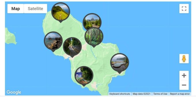 喵畫廊地圖佈局