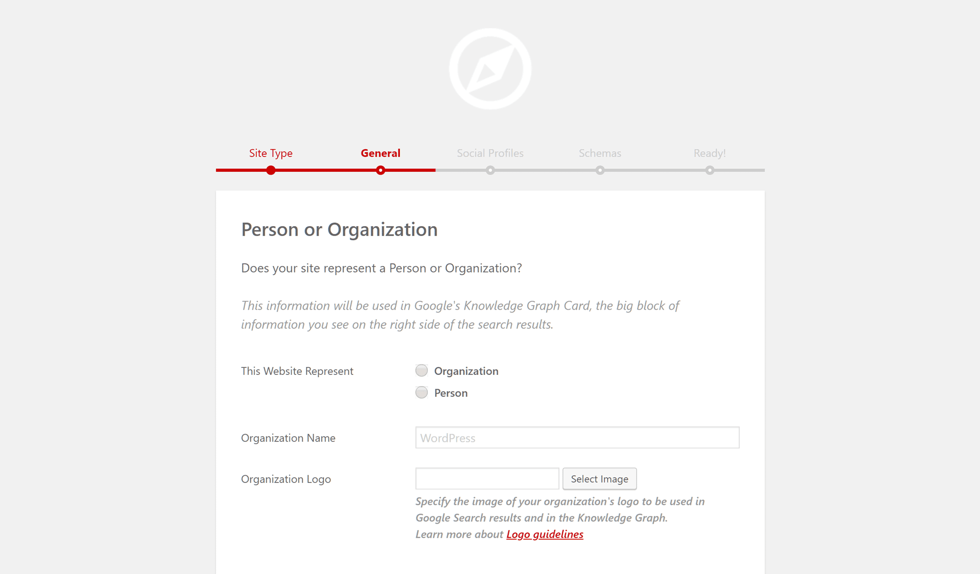 ตัวช่วยสร้างการตั้งค่าสคีมา