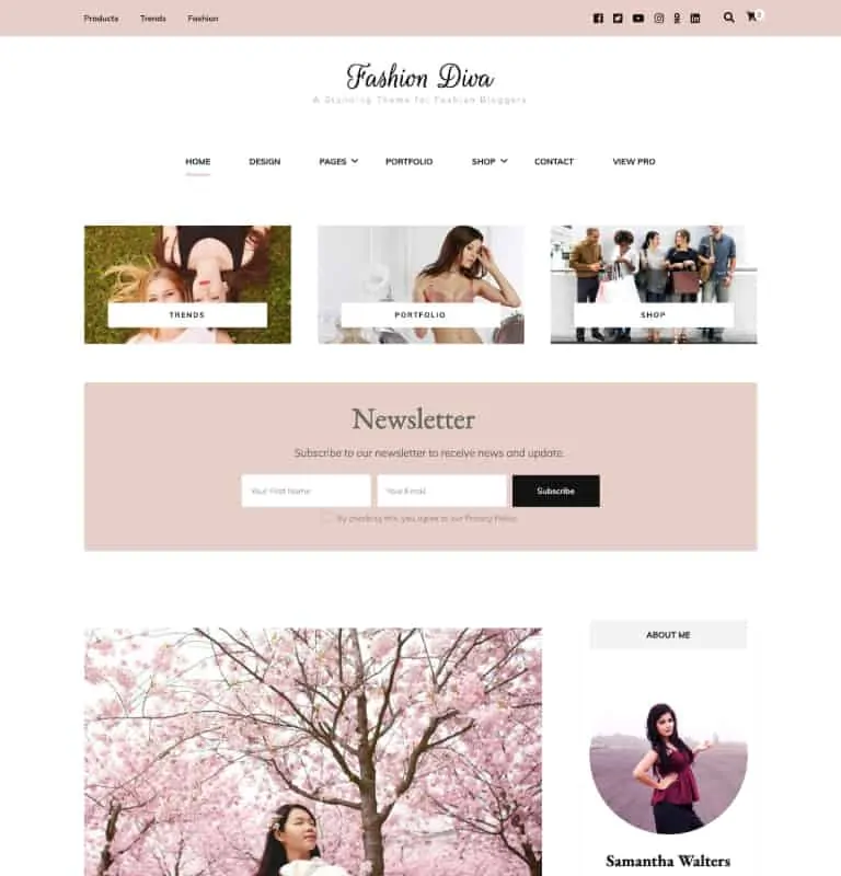 أزياء ووردبرس] موضوع المغنية الحرة