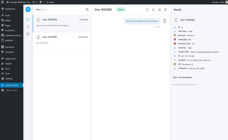 支持Board聊天界面