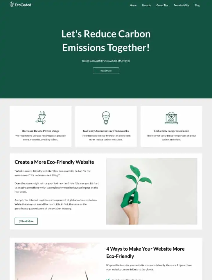 Тема WordPress с экокодированием