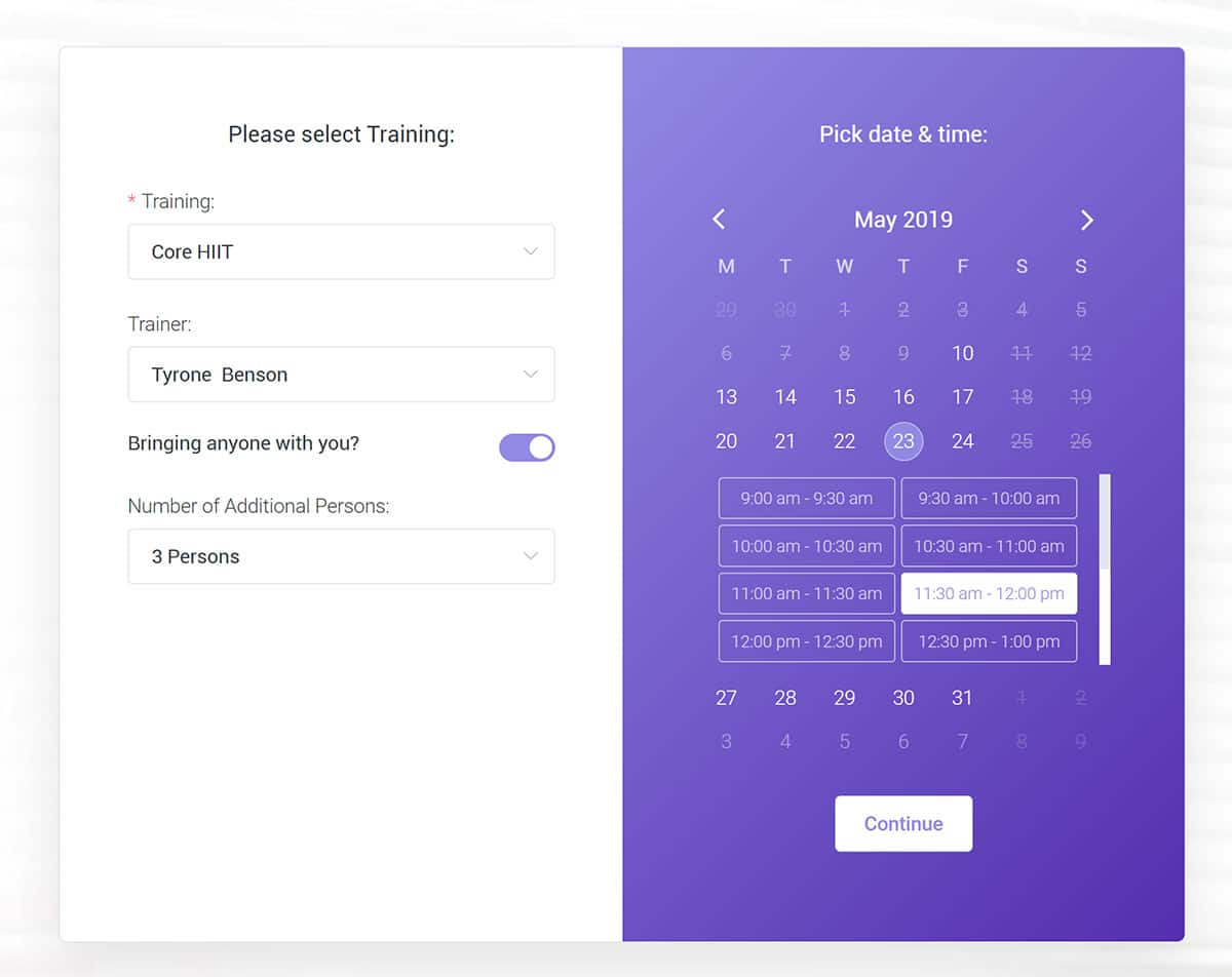 Выберите обучение