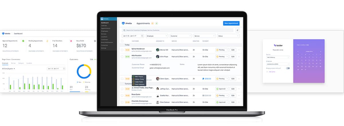 Амелия Адаптивный дизайн