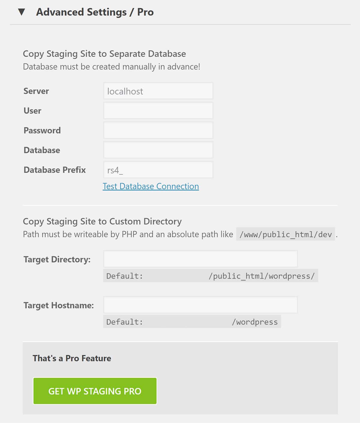Pengaturan Lanjutan Pementasan WP
