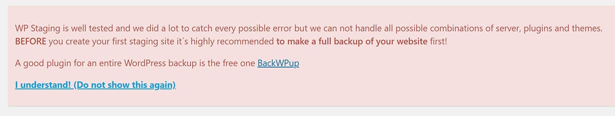 Pesan Cadangan Pementasan WP