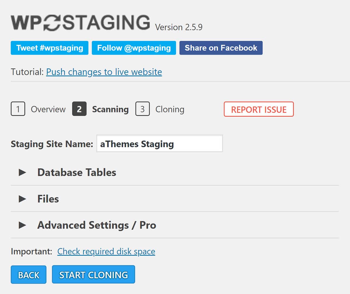 Memindai Situs Web Anda