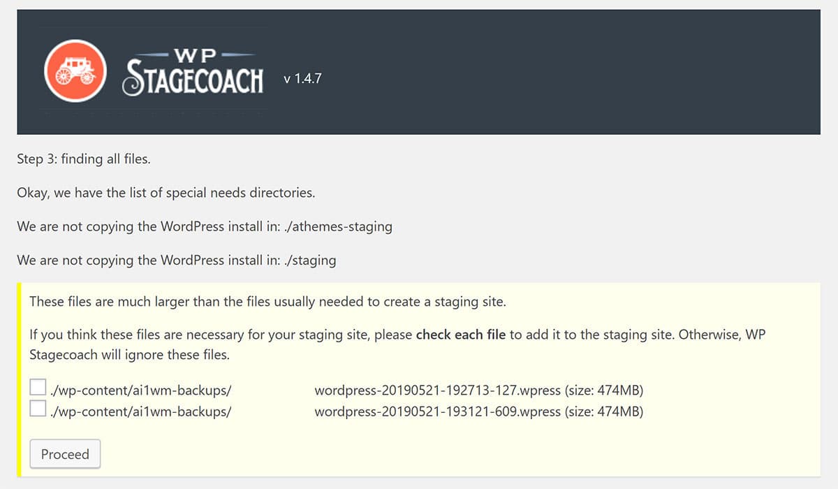 Pesan Pemberitahuan File Besar