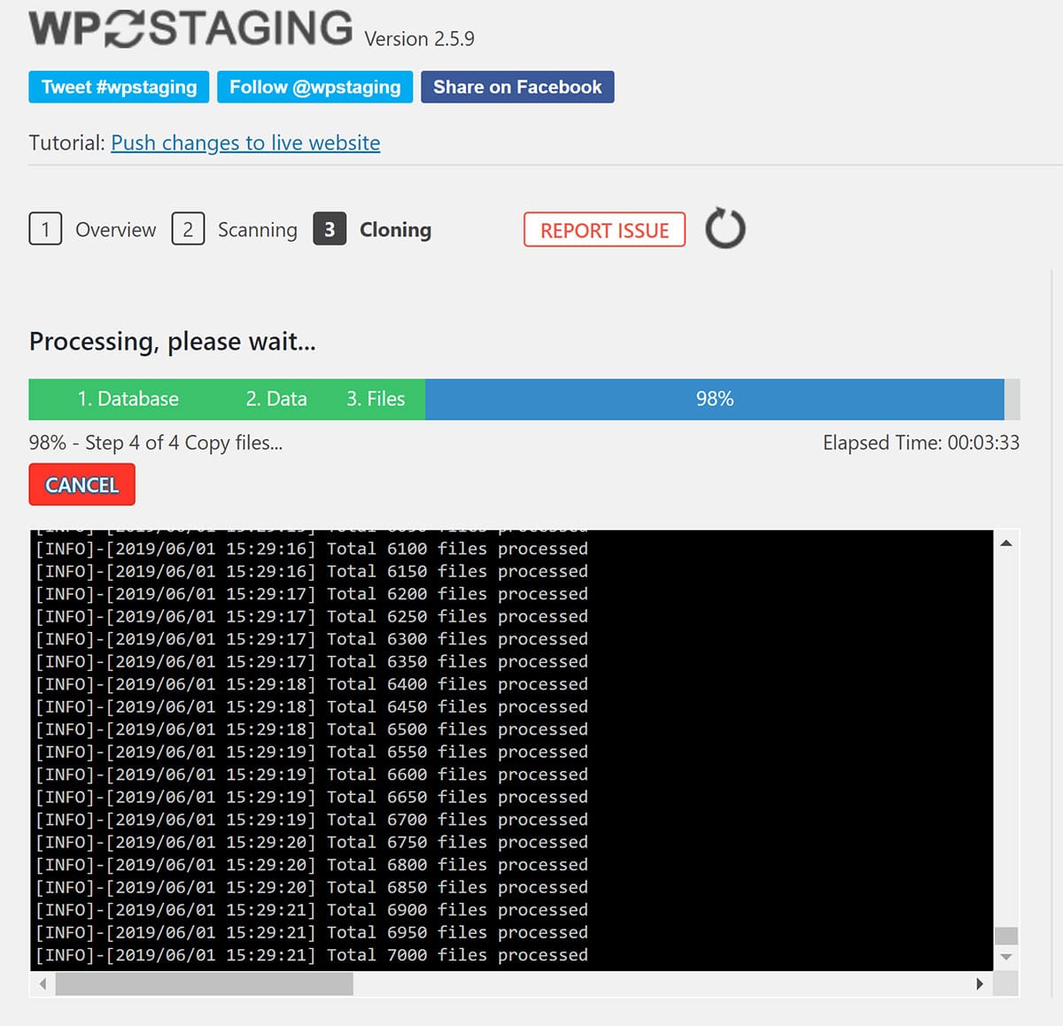 Memproses Kloning Situs Web