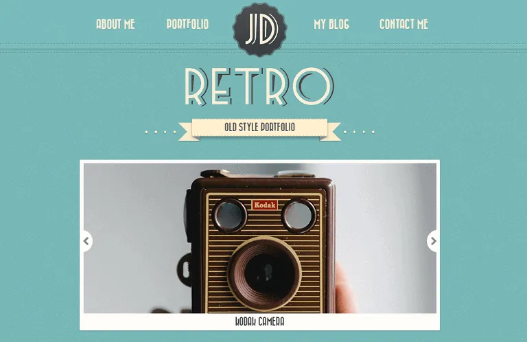 Ретро Портфолио