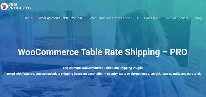 Tarif pengiriman tabel WooCommerce pro