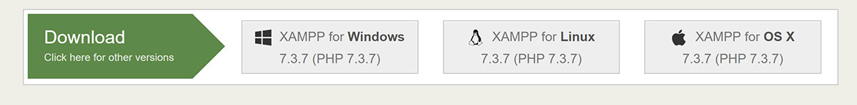 XAMPP 버전
