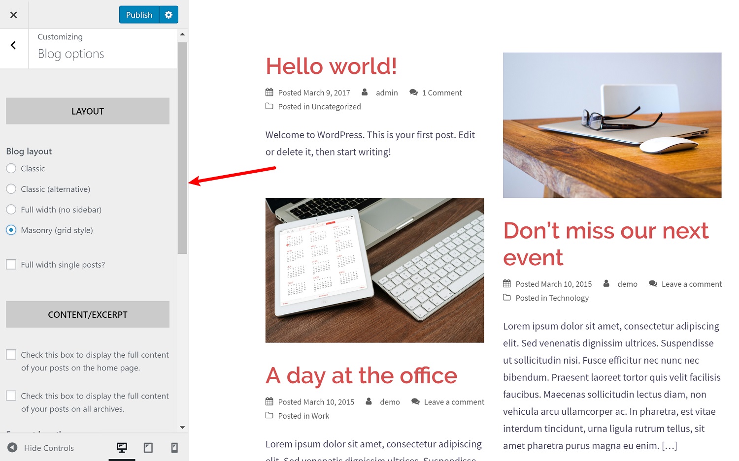 Personnalisateur WordPress