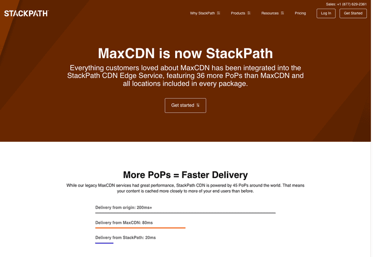 MaxCDN - StackPath