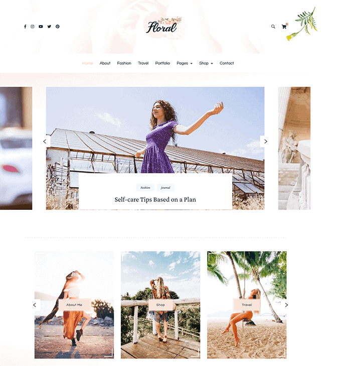 Blossom Floral Pro Tema de WordPress