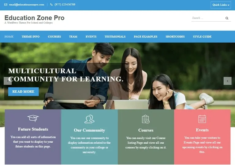 Zona de educación Pro