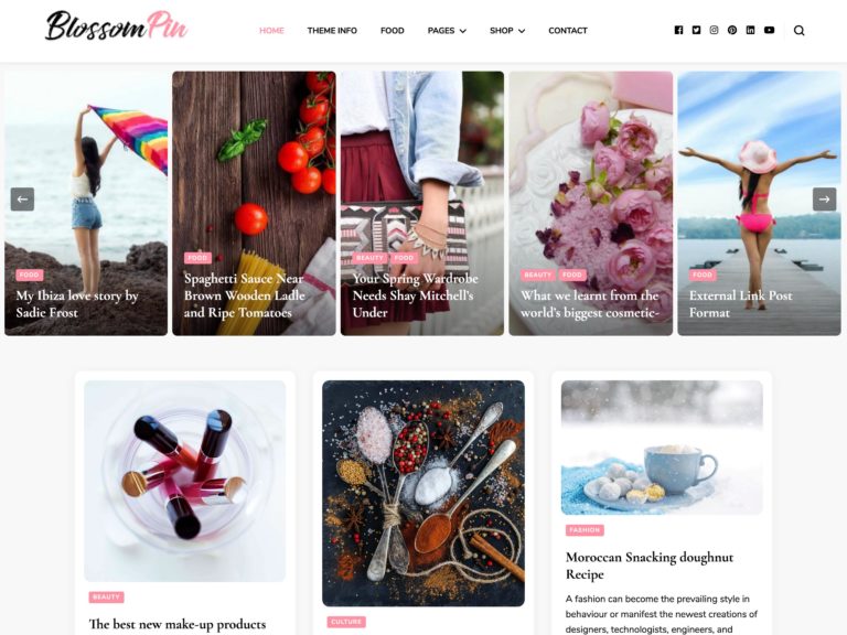 Il plugin Blossom Pin.