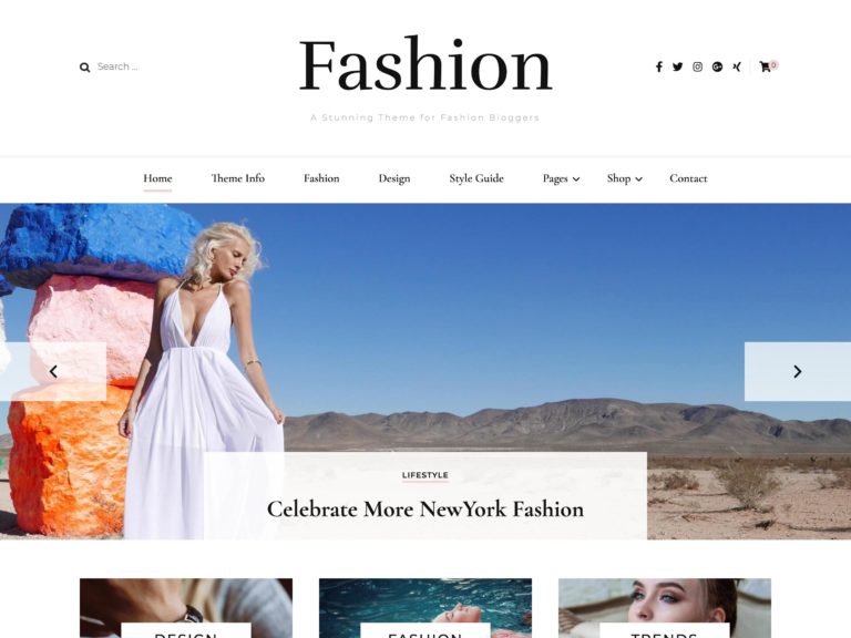 Il tema Blossom Fashion.