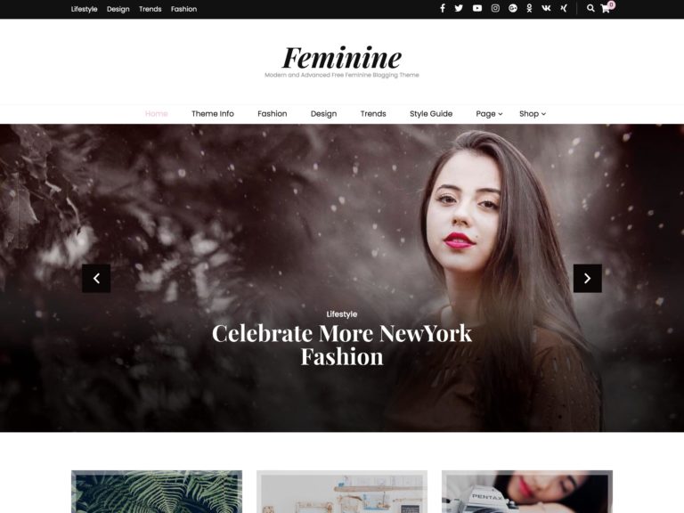 Il tema Blossom femminile.