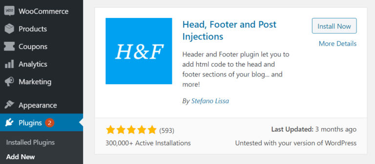 Das Header-, Footer- und Post-Injections-Plugin