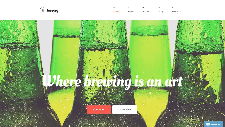 Tema della fabbrica di birra