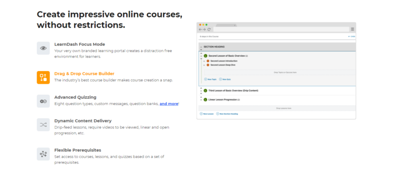 Construtor de cursos LearnDash