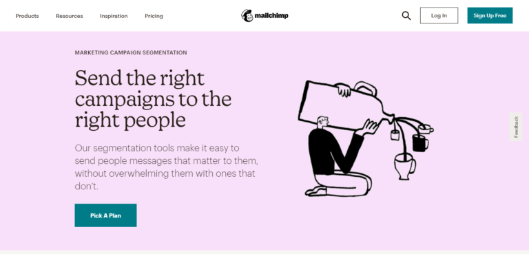 Segmentazione Mailchimp