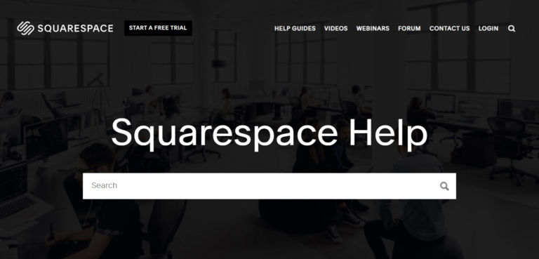 Supporto Squarespace