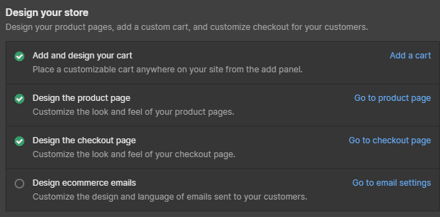 E-commerce del flusso web