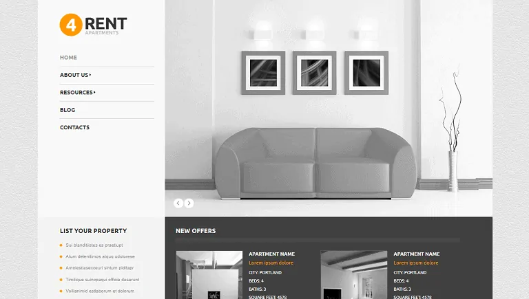 Tema WordPress reattivo per agenzie immobiliari