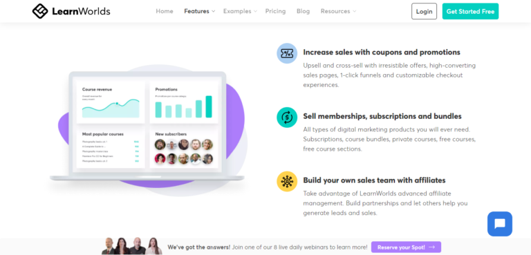 Marketing di LearnWorlds