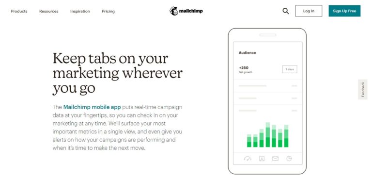 Analisi dei rapporti di Mailchimp