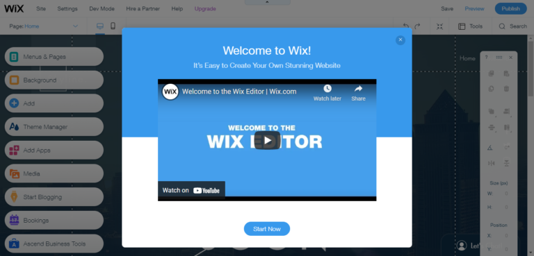 Wixの使いやすさ