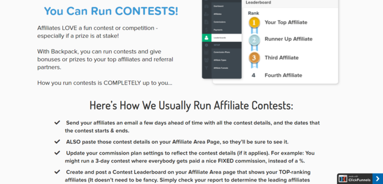 Marketing di affiliazione di ClickFunnels