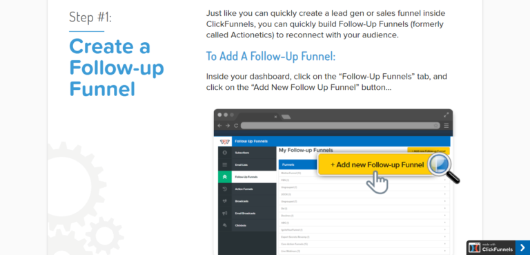 Email marketing di ClickFunnels