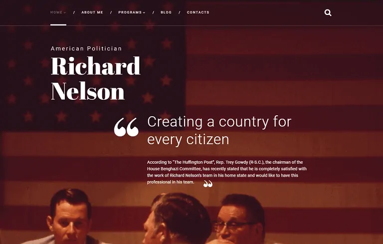 politico americano